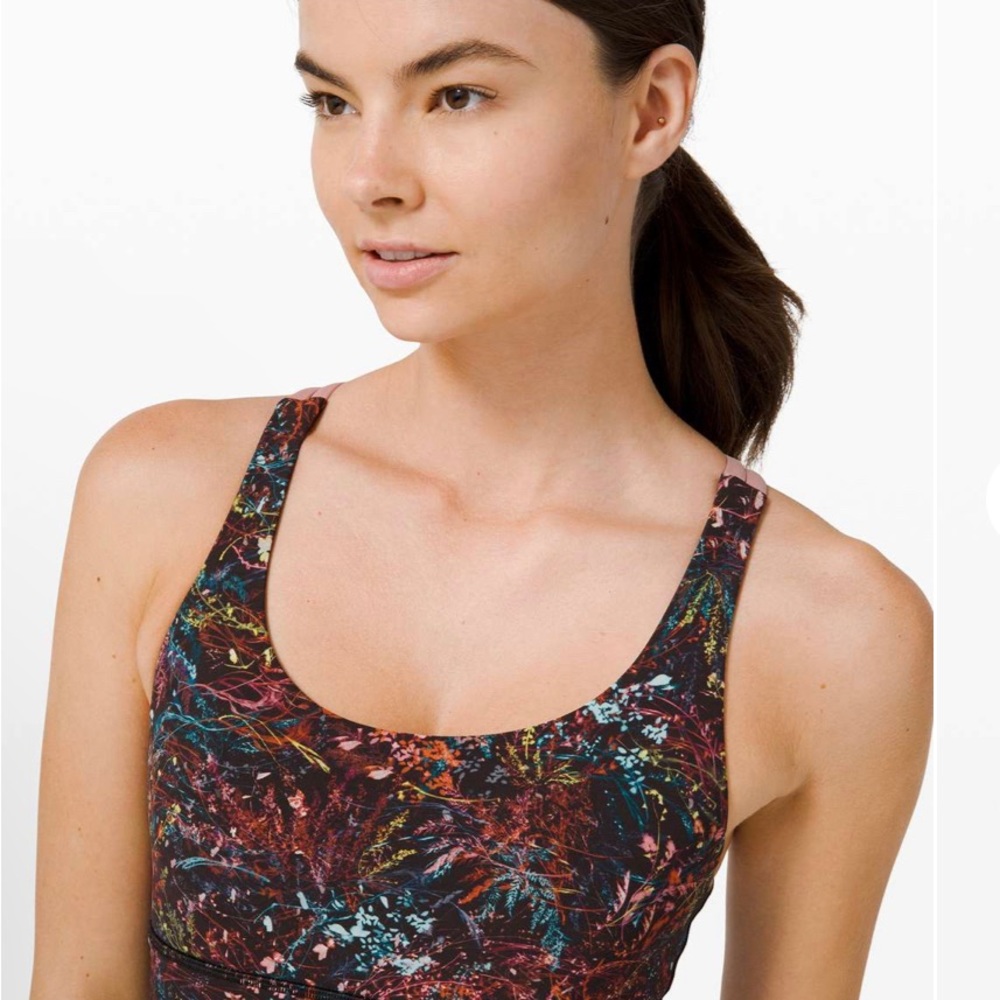 Lululemon Energy Bra Long Line, size 4